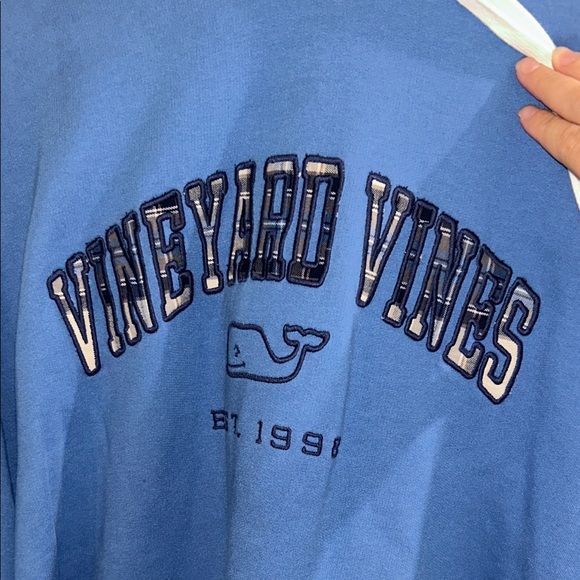 Vineyard Vines Men's Hoodie in Blue - Picture 3 of 5